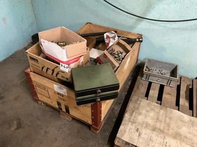 Overview picture of various couplers & workshop material